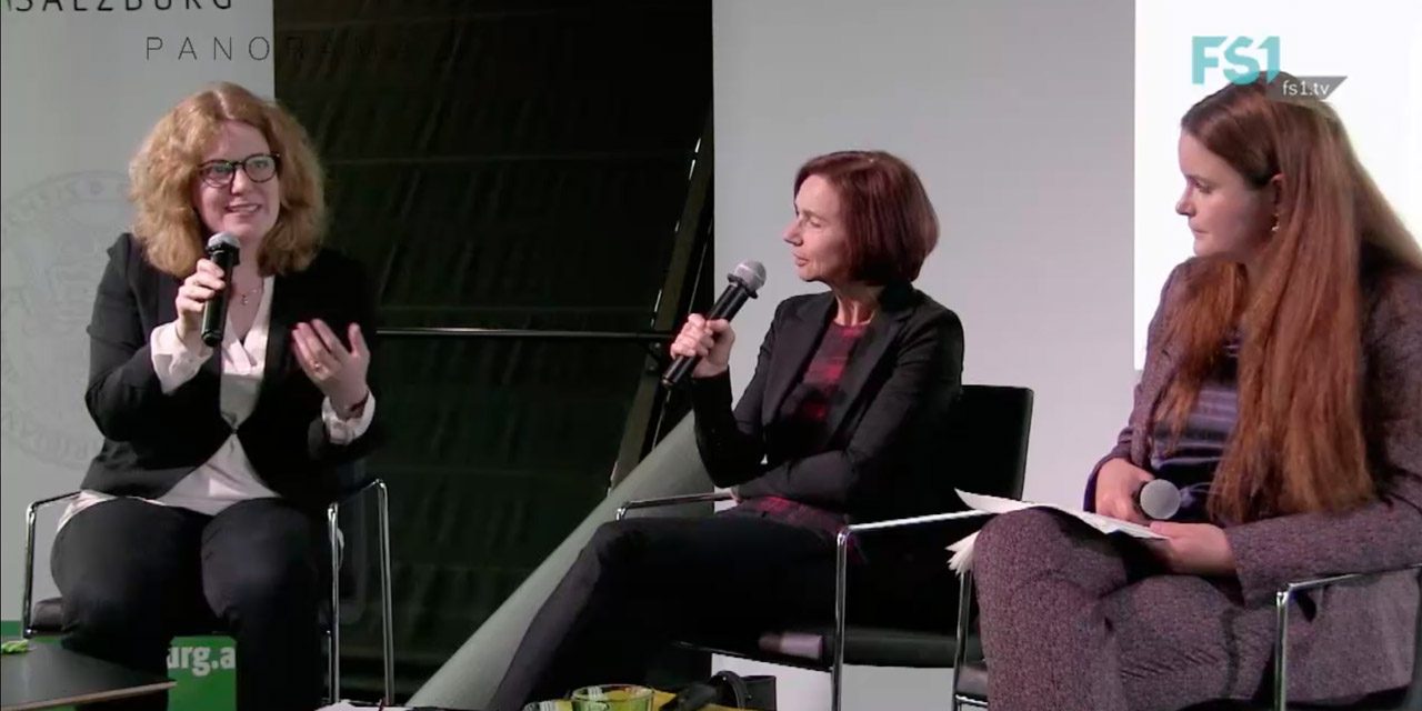 Christine Lohmeier, Kommunikationswissenschaftlerin und Nina Schallmoser, Strafrechtsexpertin