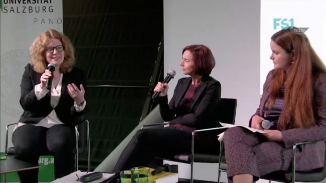Christine Lohmeier, Kommunikationswissenschaftlerin und Nina Schallmoser, Strafrechtsexpertin