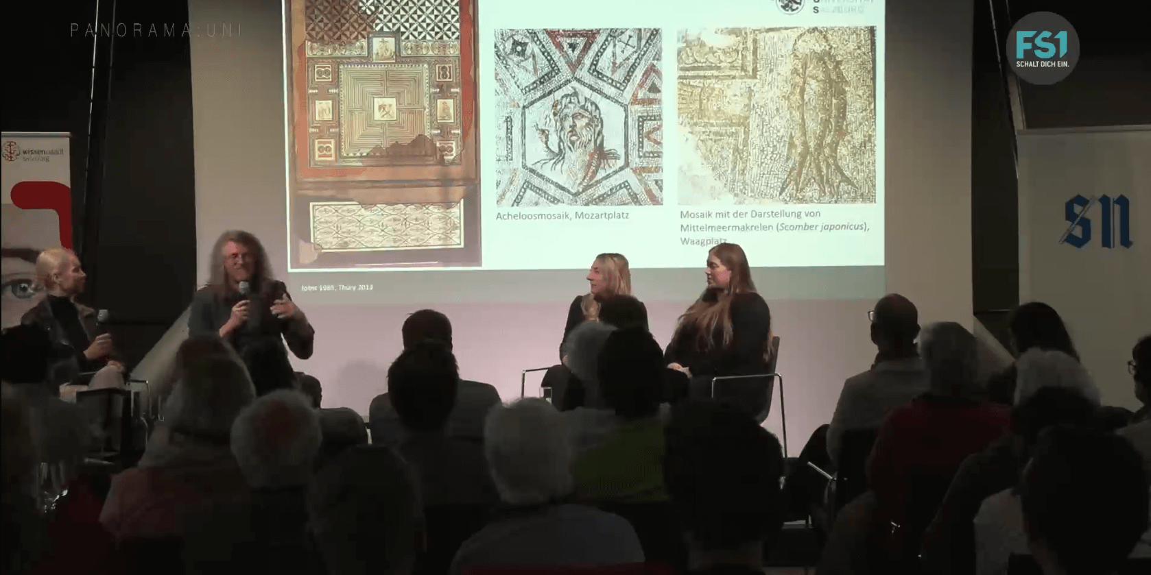 Die Römer in Salzburg, Panorama:Uni, April 2024