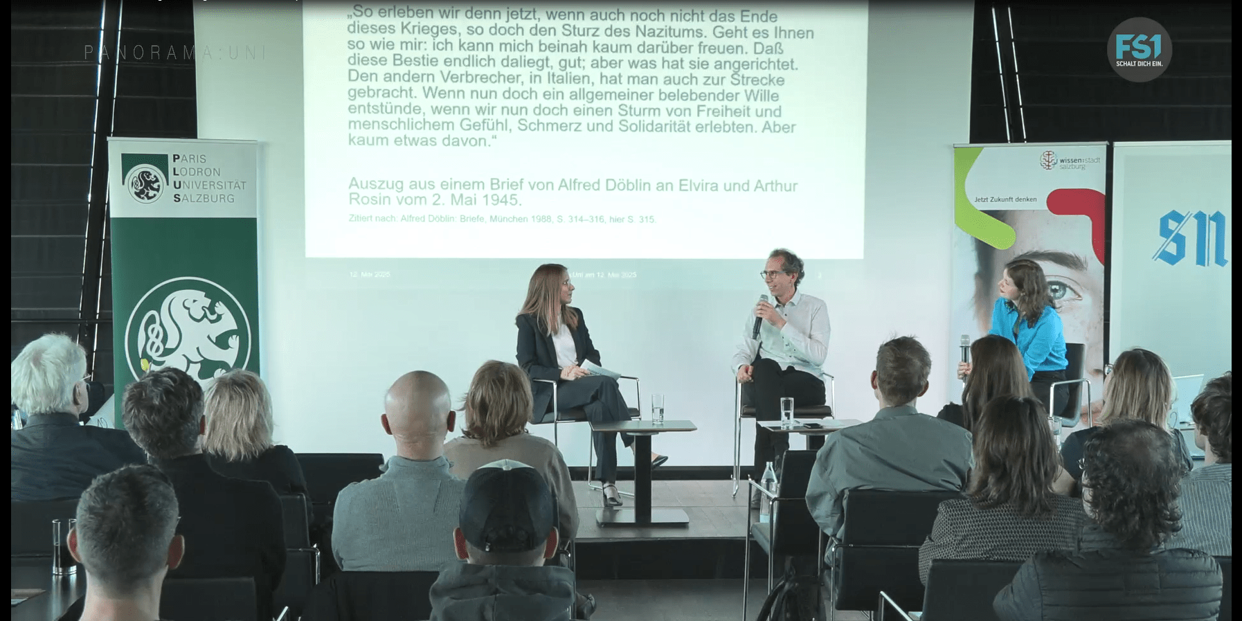 Panorama:Uni Umsturz Aufbruch Neubeginn? Salzburg nach dem 8. Mai 1945