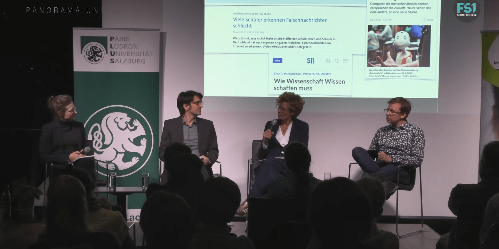 Panorama:Uni Wem können wir noch glauben Oktober 2025