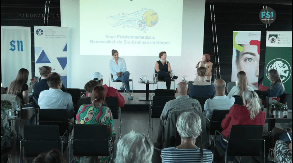PanoramaUni Juni 2026 Neue Präzisionsmedizin. Nanovesikel als Bio-Drohnen im Körper