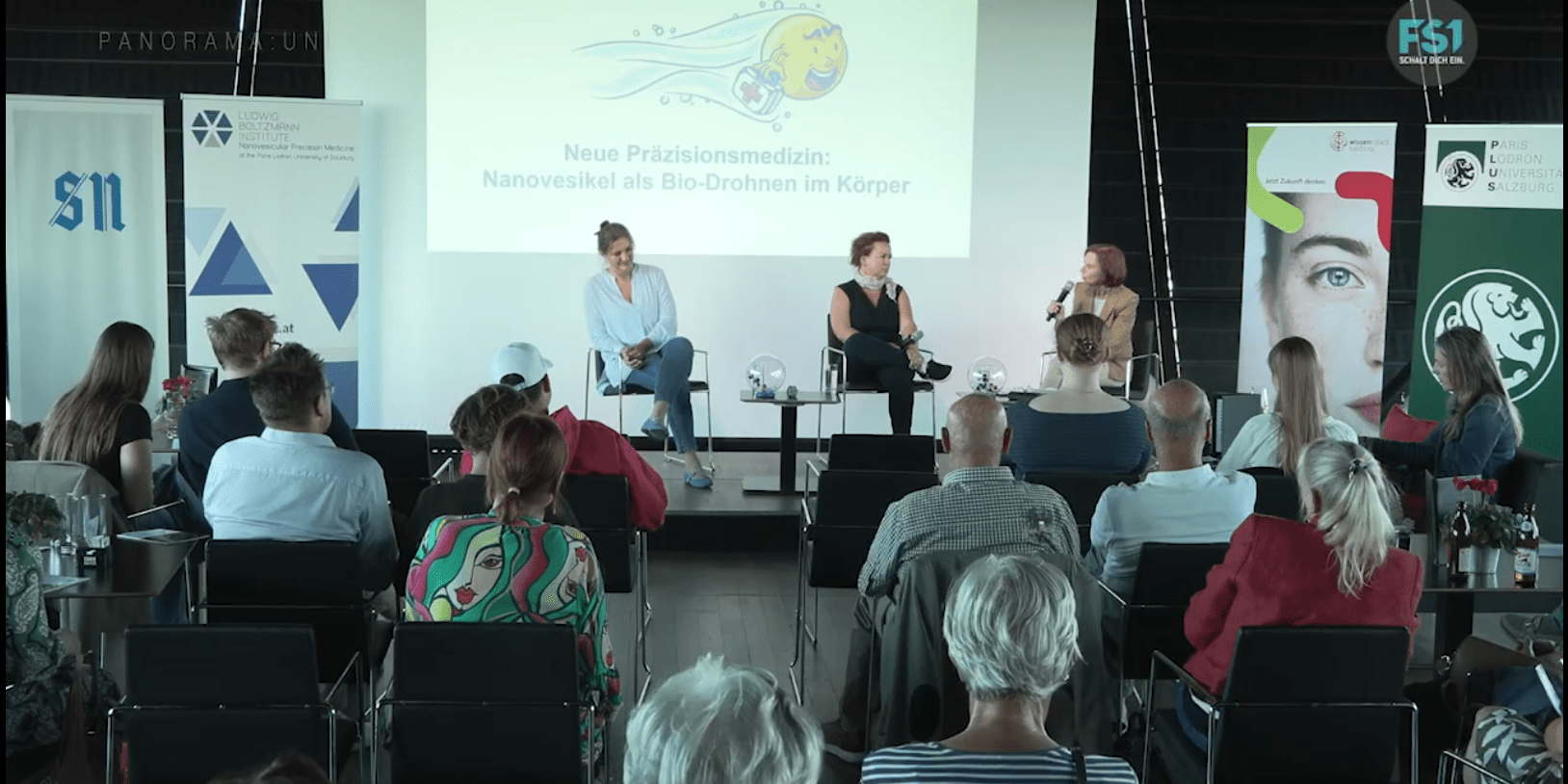 PanoramaUni Juni 2026 Neue Präzisionsmedizin. Nanovesikel als Bio-Drohnen im Körper